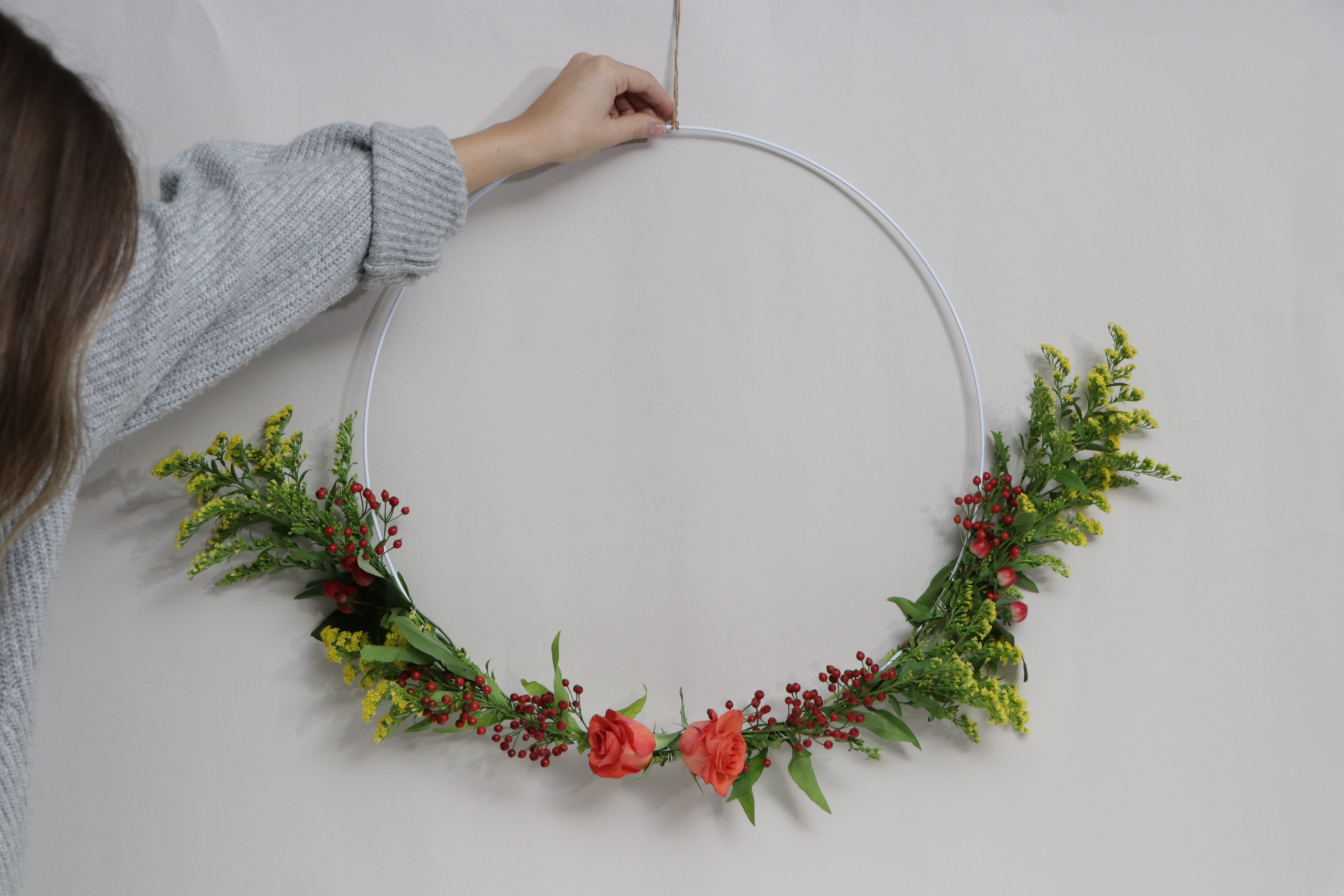 DIY: Decorative flower ring - 