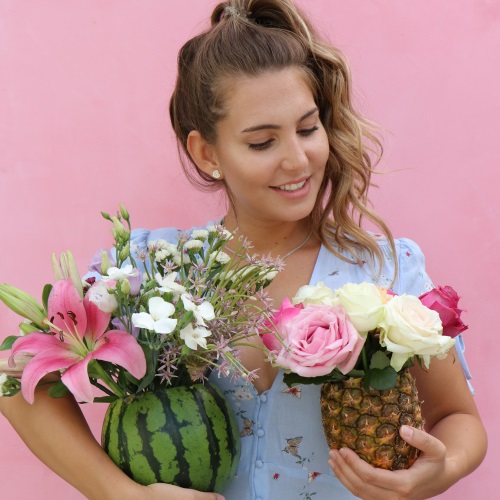 DIY: Fruit Vases - Bloomy Blog