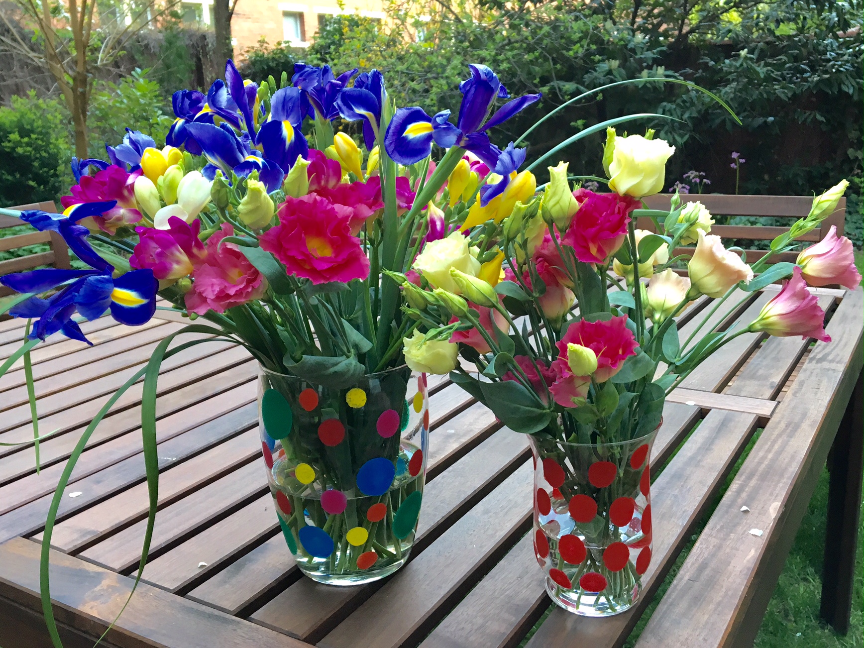 DIY vases for Mother's Day - 