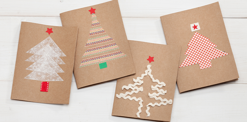 1638448081 198 Tinker Christmas cards 5 DIY ideas HEROLD BLOG - Tinker Christmas cards: 5 DIY ideas - HEROLD BLOG