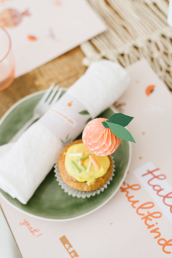 1647288099 287 Peach Muffins with DIY Peach Toppers Miss K Says - Peach Muffins with DIY Peach Toppers - Miss K. Says Yes