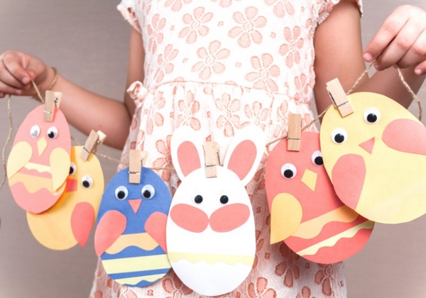 1648948652 646 Make Easter decorations out of paper 40 simple and creative - Make Easter decorations out of paper: 40 simple and creative craft ideas for young and old