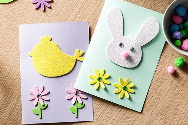 1648948667 990 Make Easter decorations out of paper 40 simple and creative - Make Easter decorations out of paper: 40 simple and creative craft ideas for young and old