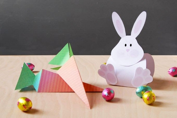 1648948670 783 Make Easter decorations out of paper 40 simple and creative - Make Easter decorations out of paper: 40 simple and creative craft ideas for young and old
