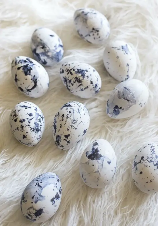 1649065878 848 Marble Easter eggs 33 beautiful ideas and step by step instructions - Marble Easter eggs - 33 beautiful ideas and step-by-step instructions