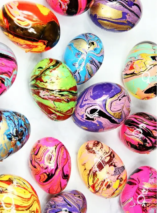 1649065882 849 Marble Easter eggs 33 beautiful ideas and step by step instructions - Marble Easter eggs - 33 beautiful ideas and step-by-step instructions