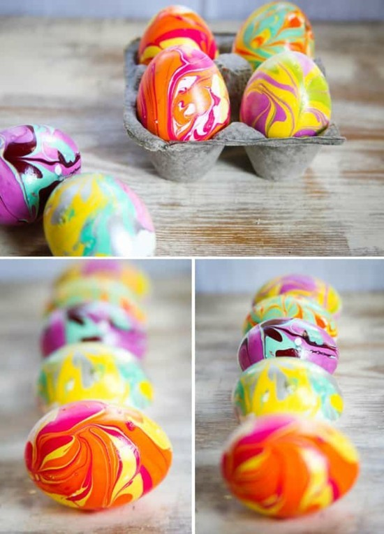 1649065887 96 Marble Easter eggs 33 beautiful ideas and step by step instructions - Marble Easter eggs - 33 beautiful ideas and step-by-step instructions