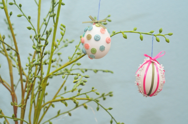 1649206325 565 Make Easter eggs to hang yourself quick and easy - Make Easter eggs to hang yourself - quick and easy