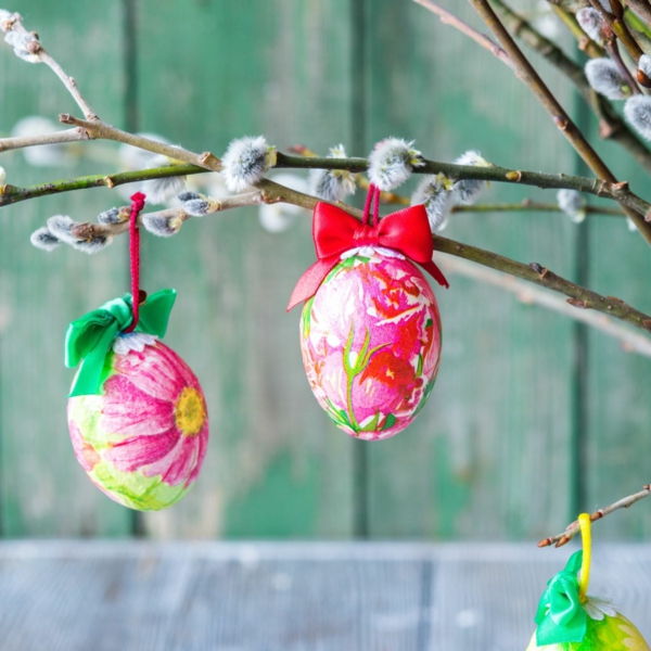 1649206335 866 Make Easter eggs to hang yourself quick and easy - Make Easter eggs to hang yourself - quick and easy