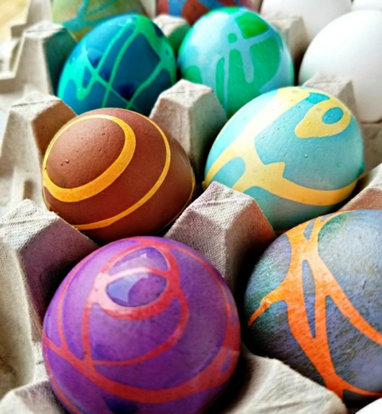 1649404699 551 Dye Easter eggs 7 effective techniques that are super - Dye Easter eggs - 7 effective techniques that are super easy to use