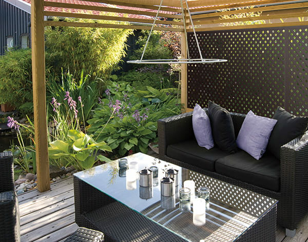 1649752924 696 Terrace privacy screen Ideas for a stylish oasis of calm - Terrace privacy screen Ideas for a stylish oasis of calm and more privacy outdoors