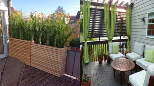 1649752932 725 Terrace privacy screen Ideas for a stylish oasis of calm - Terrace privacy screen Ideas for a stylish oasis of calm and more privacy outdoors