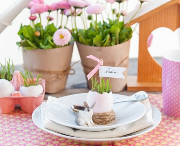 1649864702 301 Beautiful Easter decoration table brings the spring festival home - Beautiful Easter decoration table brings the spring festival home