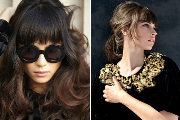 1650017447 304 How to style the half moon bangs as a trend - How to style the half moon bangs as a trend hairstyle for spring 2022