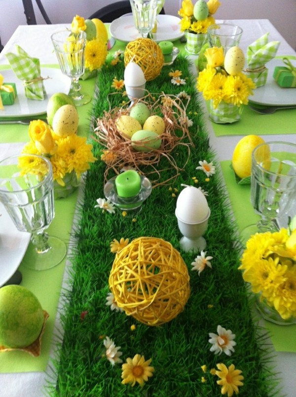 1650100544 785 Table decoration for Easter 40 Easter table decoration ideas - Table decoration for Easter - 40 Easter table decoration ideas for every taste