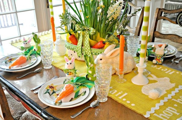 1650100548 870 Table decoration for Easter 40 Easter table decoration ideas - Table decoration for Easter - 40 Easter table decoration ideas for every taste