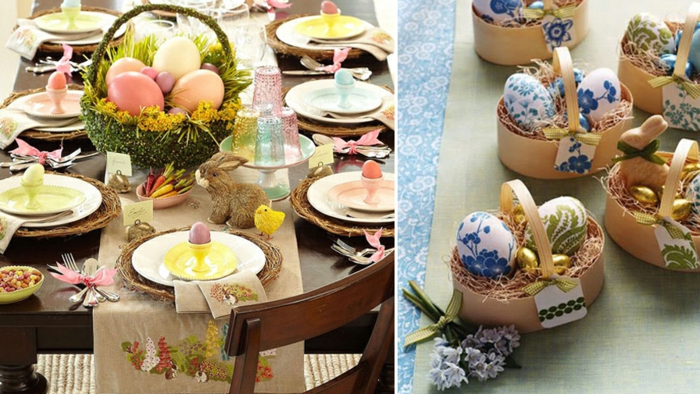 1650187849 87 Table decoration Easter 33 creative Easter table decorations for - Table decoration Easter - 33 creative Easter table decorations for a good mood