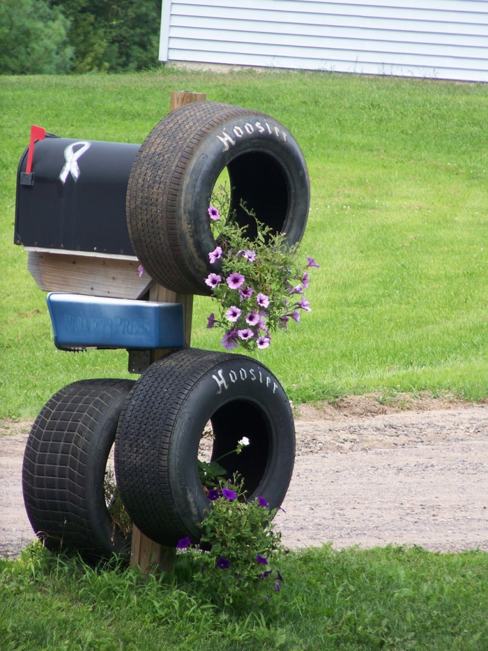 1650259355 323 Make garden decoration yourself reuse old car tires - Make garden decoration yourself - reuse old car tires!