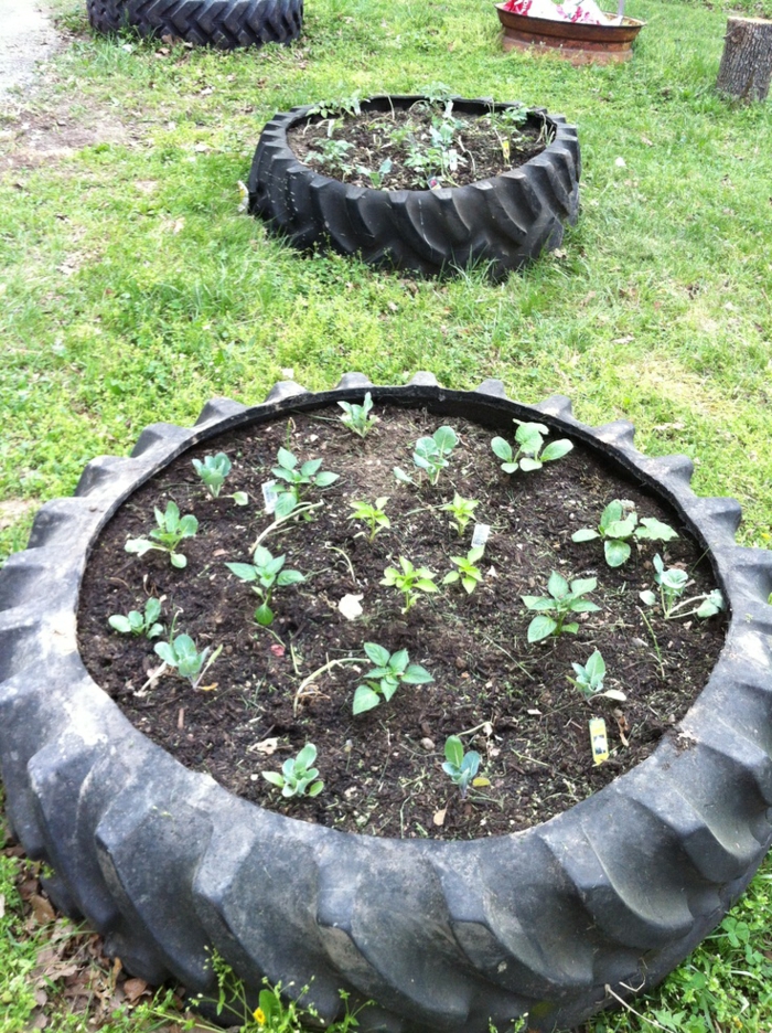1650259369 863 Make garden decoration yourself reuse old car tires - Make garden decoration yourself - reuse old car tires!