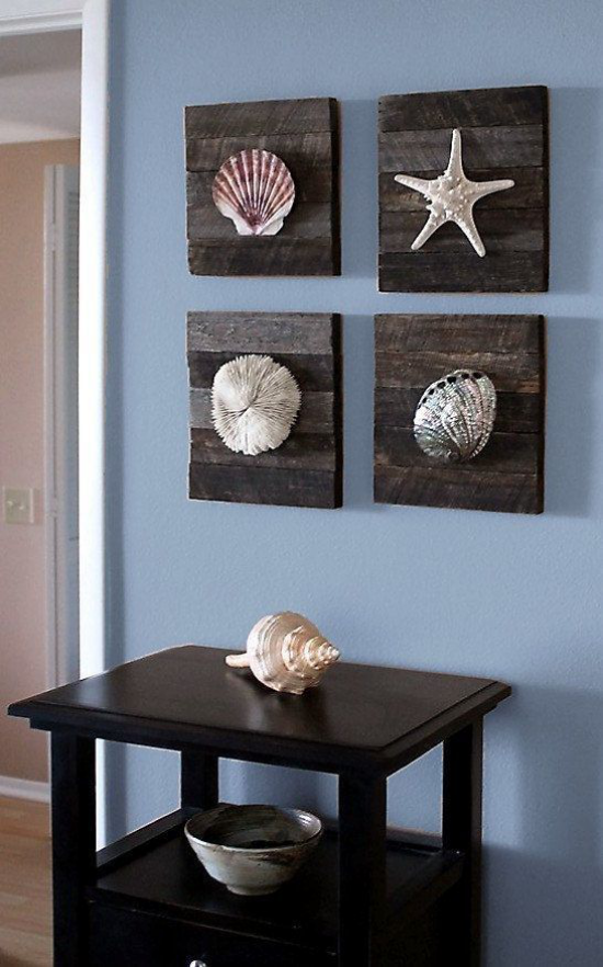 1650462406 75 Summer decoration with shells bring a holiday feeling into - Summer decoration with shells - bring a holiday feeling into your four walls