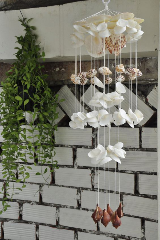 1650462409 924 Summer decoration with shells bring a holiday feeling into - Summer decoration with shells - bring a holiday feeling into your four walls