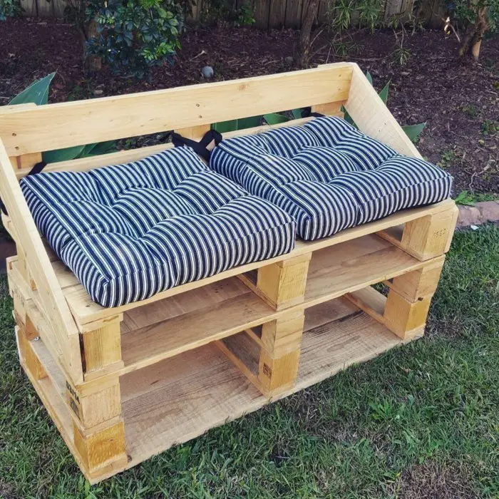 1650479849 395 Pallet garden furniture promise simple elegance and lasting comfort for - Pallet garden furniture promise simple elegance and lasting comfort for the courtyard or terrace