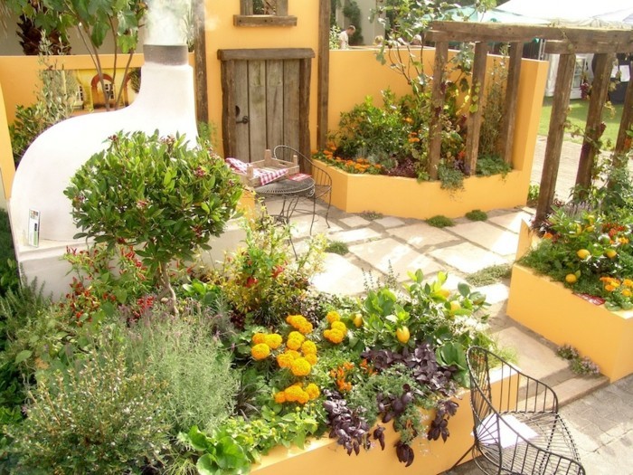 1651060932 640 Mediterranean garden in 50 pictures a model of how - Mediterranean garden in 50 pictures - a model of how to bring a holiday mood and well-being into your garden