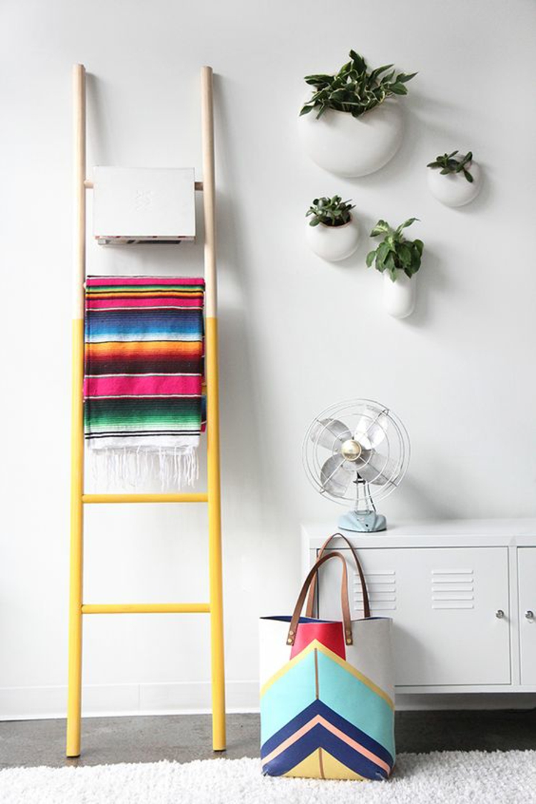 DIY projects with an old wooden ladder 20 inspiring - DIY projects with an old wooden ladder - 20 inspiring pictures