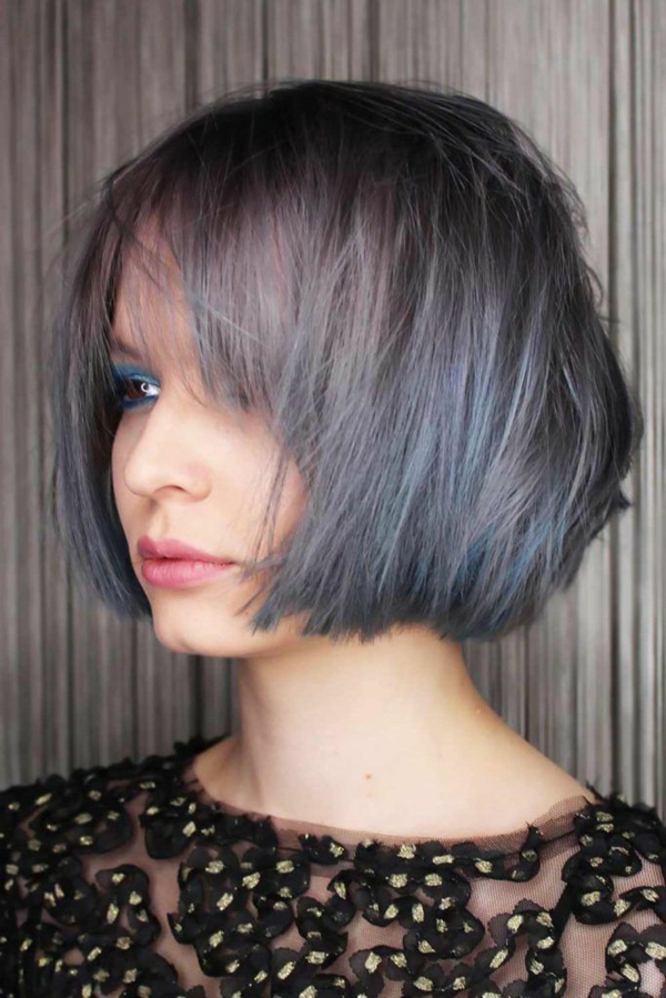 Short layered bob hairstyles are fresh and modern - Short layered bob hairstyles are fresh and modern
