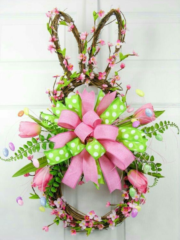 The Easter door wreath should not be missing from the - The Easter door wreath should not be missing from the beautiful spring festival!