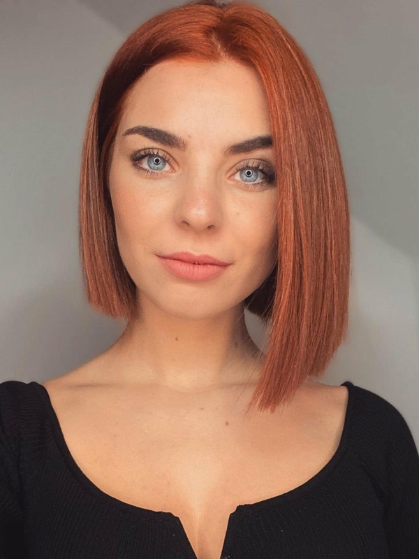 1651390122 67 Copper bob is one of the coolest hair trends Find - Copper bob is one of the coolest hair trends!  Find out why here