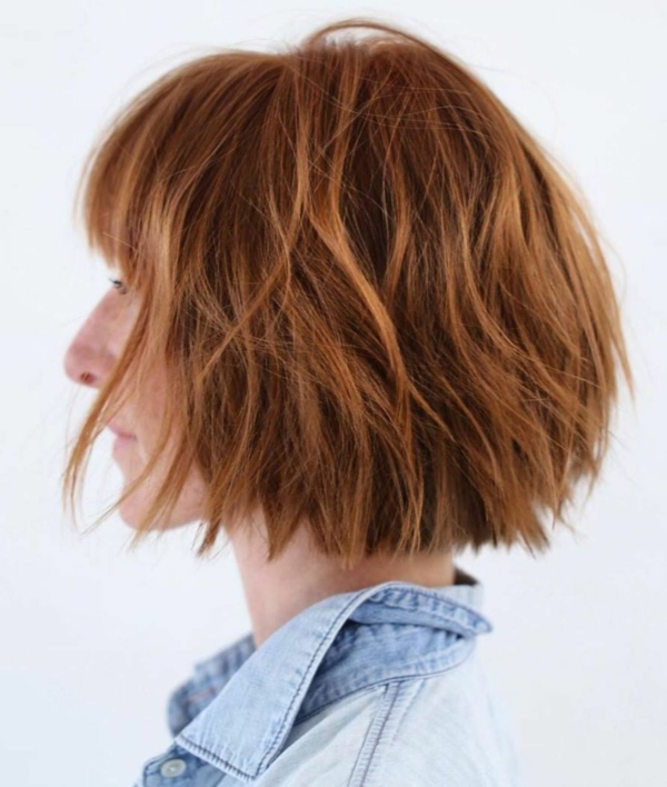 1651776241 195 Chin length choppy bob is very trendy in 2022 – what - Chin-length choppy bob is very trendy in 2022 – what makes it special?