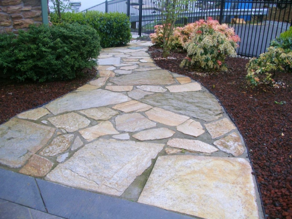 1652025542 348 Chic garden paths made of natural stone or cement for - Chic garden paths made of natural stone or cement for the garden