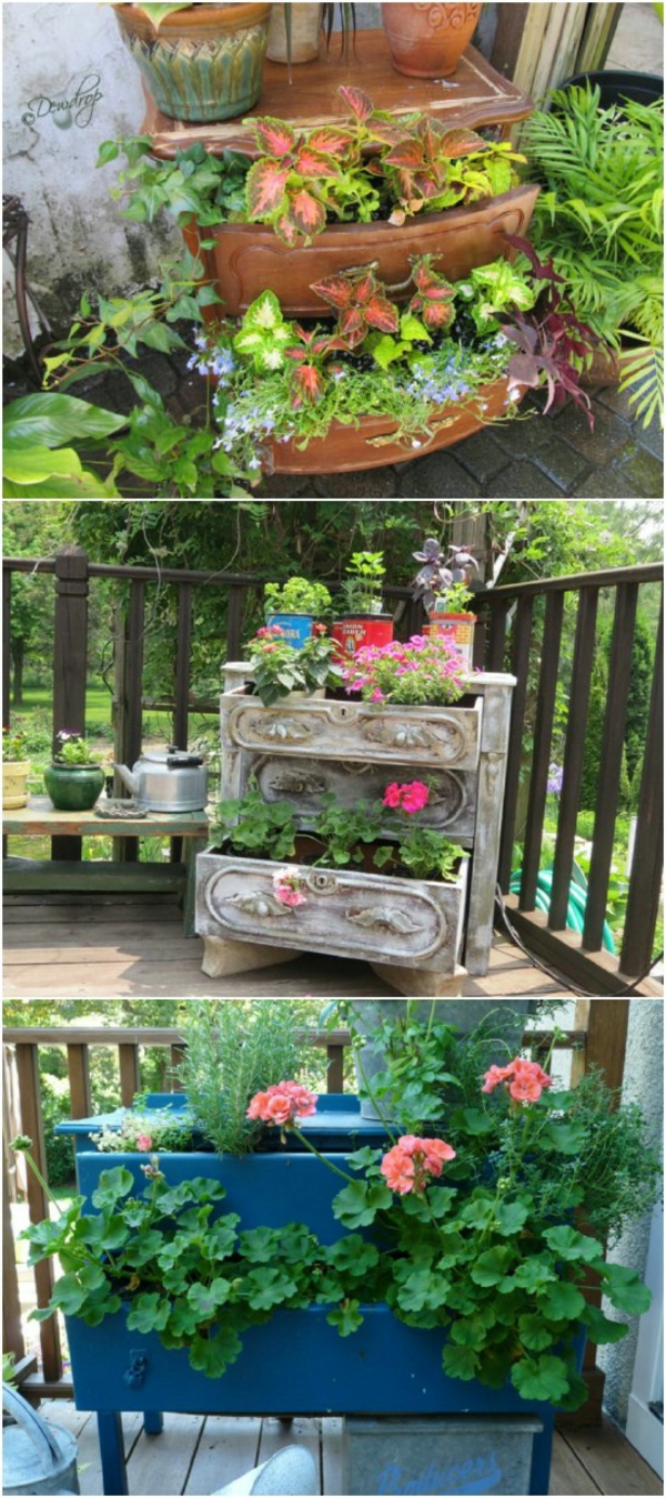 1652462449 942 Garden decoration with old drawers for an attractive place to - Garden decoration with old drawers for an attractive place to relax