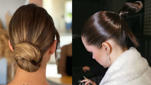 1652529263 916 Sleek Bun the ultra elegant trend among bun hairstyles - Sleek Bun - the ultra elegant trend among bun hairstyles 2022