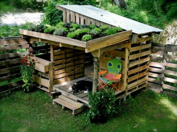 1652802783 705 Garden decoration with pallets This is how you can - Garden decoration with pallets - This is how you can beautify your outdoor area cheaply and creatively!