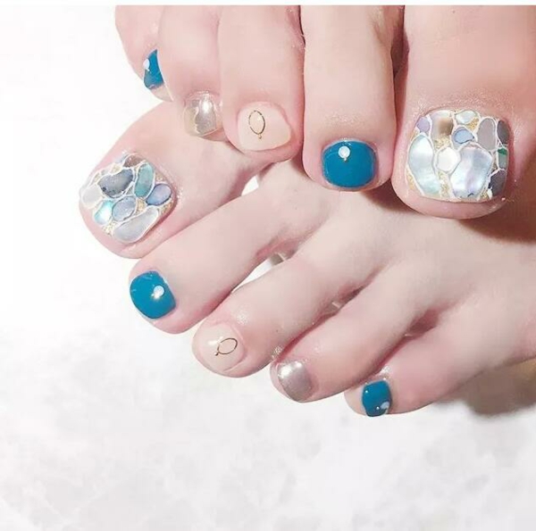 1653141999 950 Beautiful toenails 39 fabulous nail design ideas for summer - Beautiful toenails - 39 fabulous nail design ideas for summer
