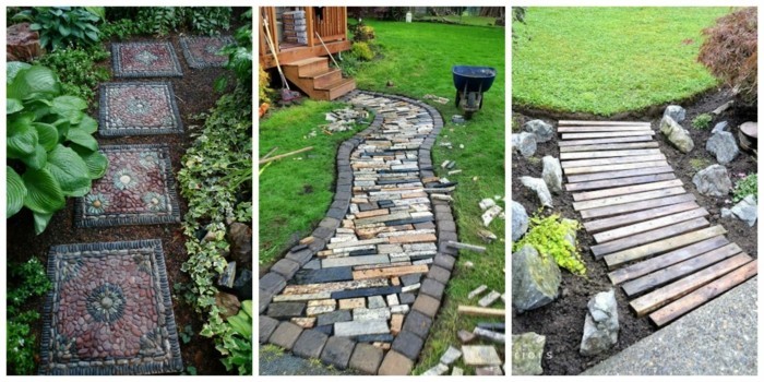 1653211229 606 42 creative upcycling ideas on how to create your own - 42 creative upcycling ideas on how to create your own garden path