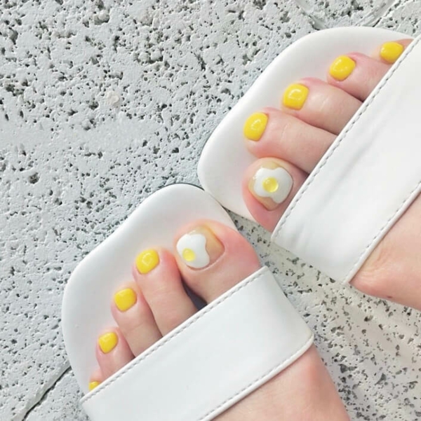 Beautiful toenails 39 fabulous nail design ideas for summer - Beautiful toenails - 39 fabulous nail design ideas for summer