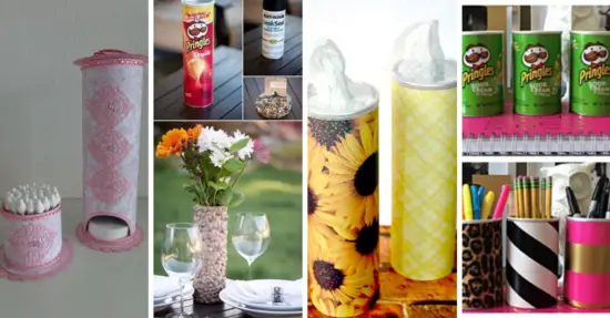 Pringles can crafts more than 50 upcycling ideas and - Pringles can crafts - more than 50 upcycling ideas and life hacks