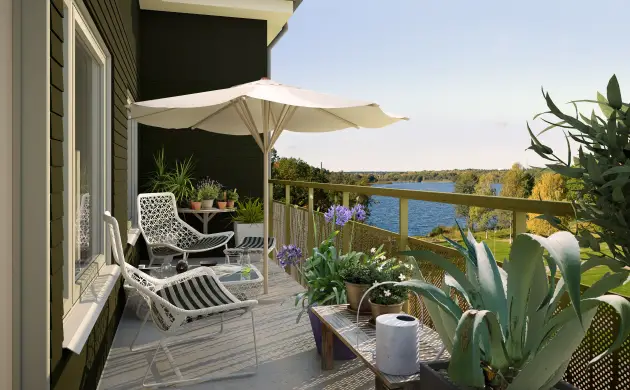 Sun protection ideas for the terrace and balcony