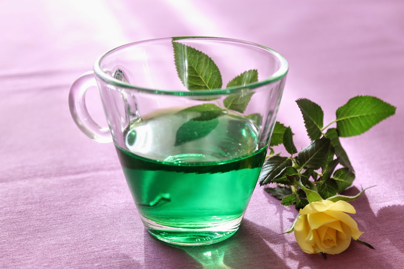 Great idea how to make delicious summer mint syrup yourself and 3 healthy tips!
