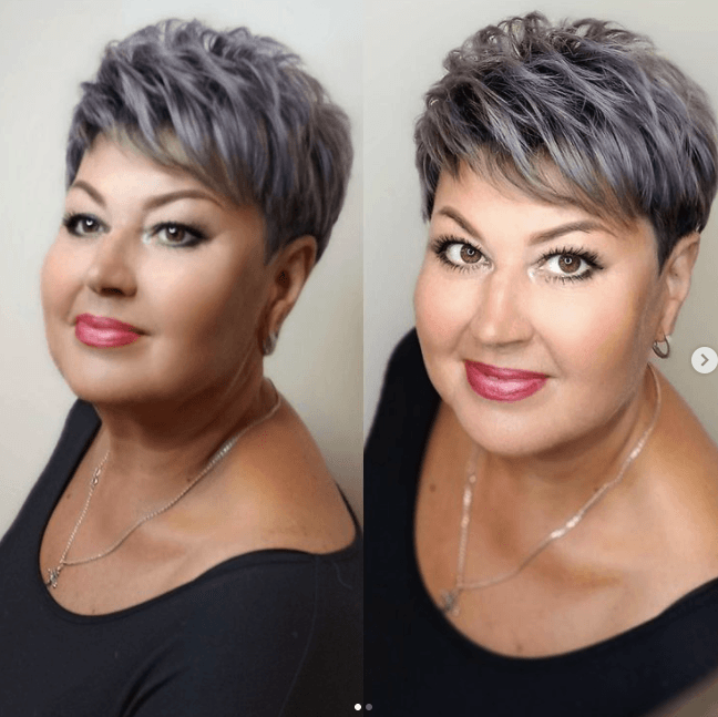 1675601026 517 Upbeat hairstyles for women over 50 the pixie cut bob - Upbeat hairstyles for women over 50: the pixie cut, bob hairstyles and more