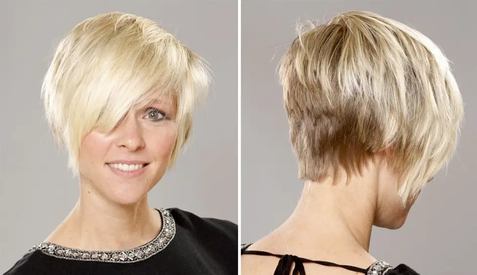 Short hairstyles over 40