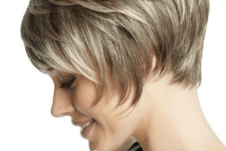 Cheeky hairstyles bob short, layered at the back: trendy looks for 2024