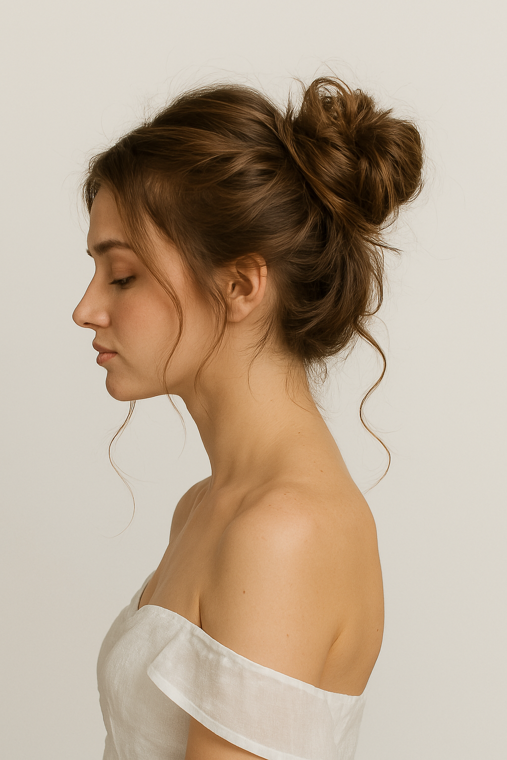 🌼 The Messy Bun - made quickly, mega stylish