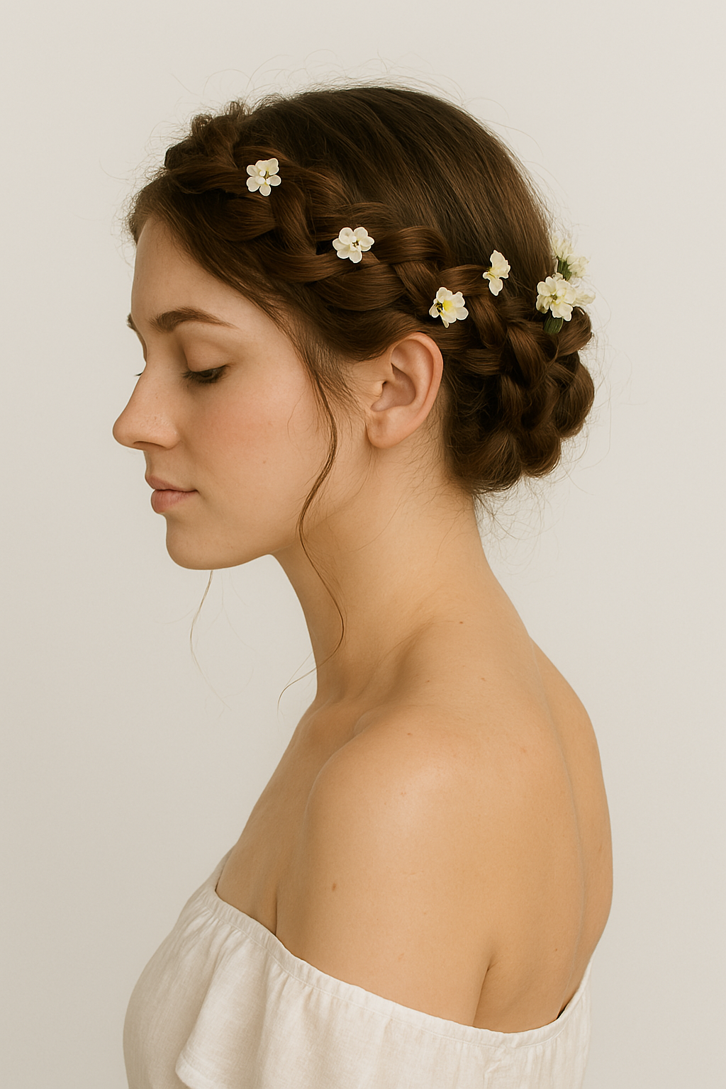 🌺 braided wreath - sweet like out of the fairy tale