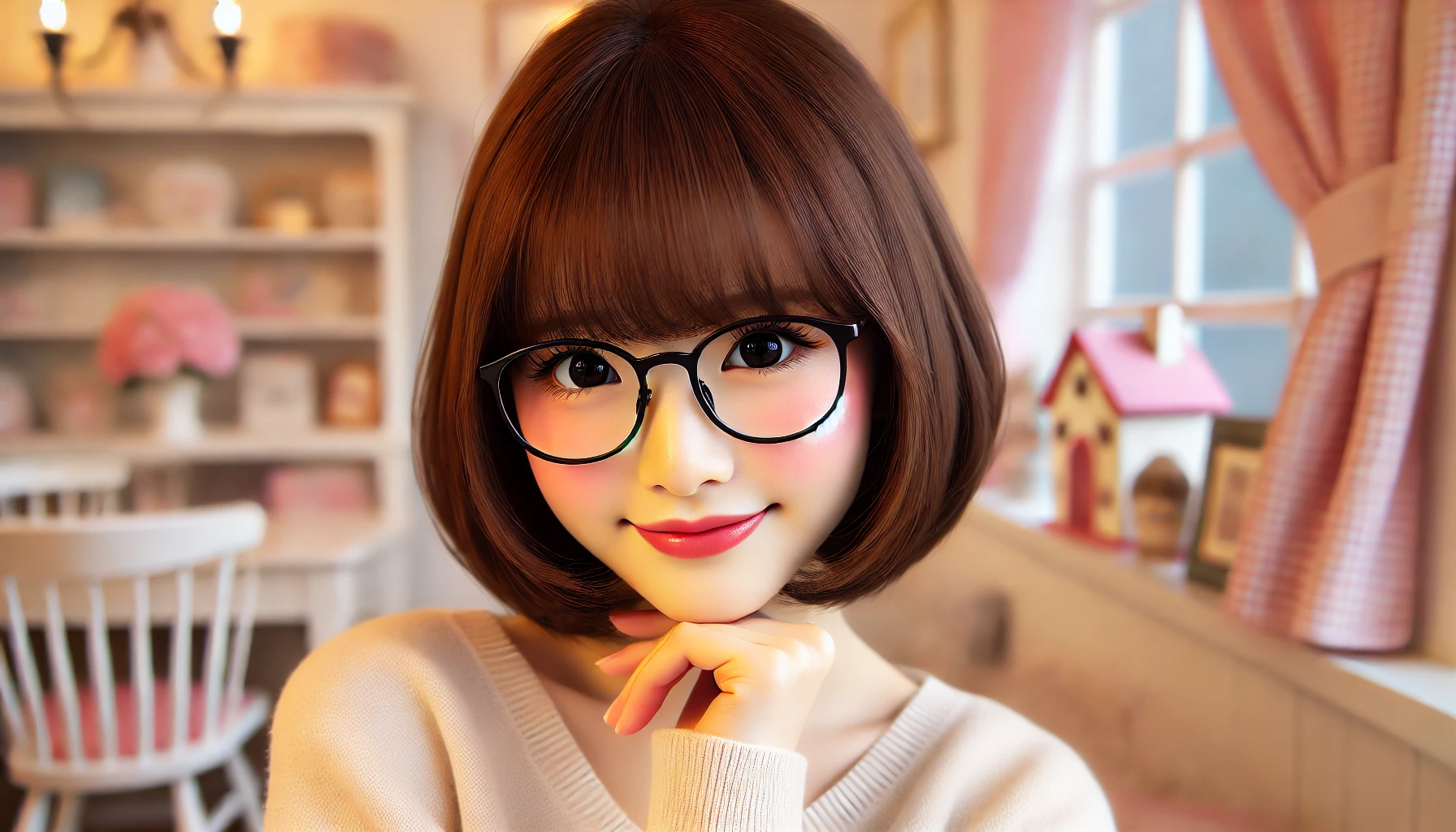 Bob with pony - the sweet combination 👧👓