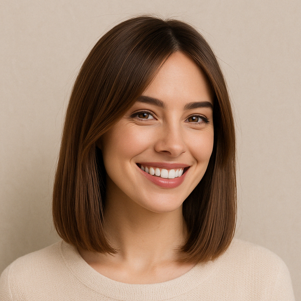 ✨ The classic long bob - elegant and modern