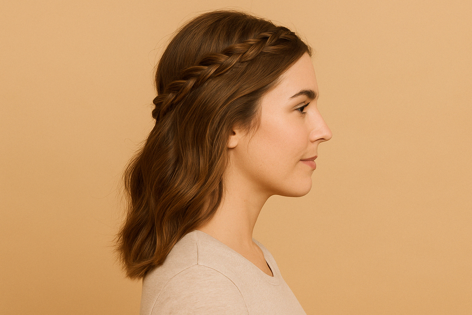 👑 Half the braid - romantic & playful